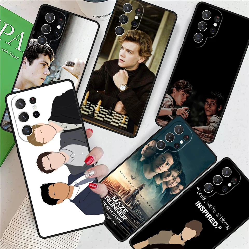 The Maze Runner Thomas Sangster Dylan For Samsung Galaxy S24 Ultra S21 S22 S8 S9 S10 5G Note 10 20 Plus FE S23 Phone case Cover