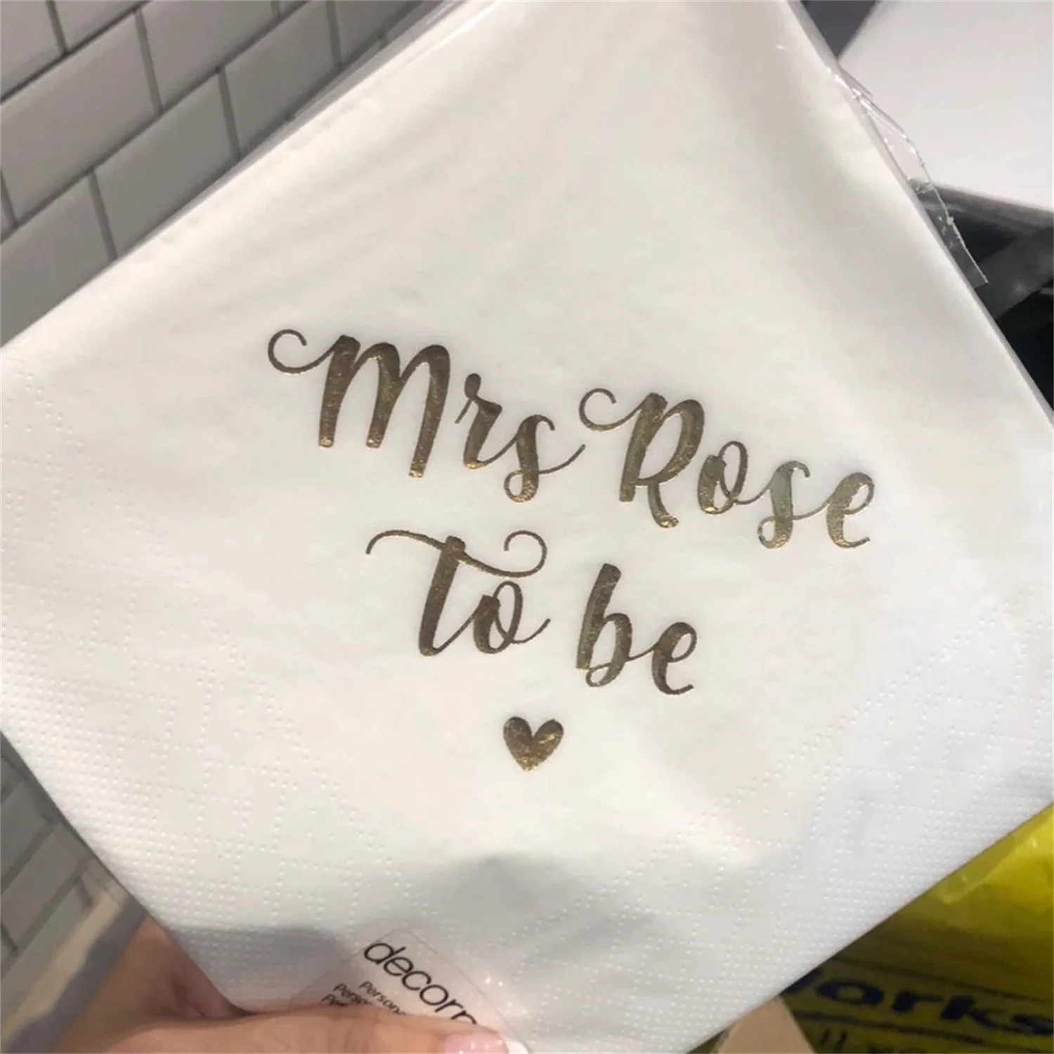 Custom logo napkins, Foil printed napkins, Bedruckte Servietten, Personalized Napkins, Custom Napkins, Custom Luncheon Napkins