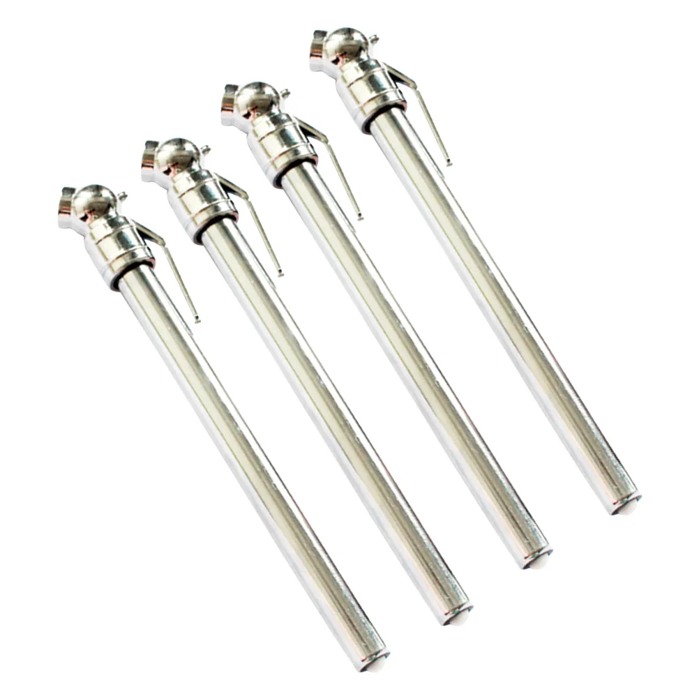 

4pcs Tire Pressure Pencil Alloy Tip Dense Durable Pocket Size Instant Read Car Motorcycle Bike Tire Gauge No