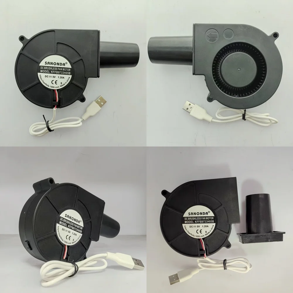 

DC Cooling Fan 5V 1.2A for Laptop Notebook PC Printer Smart Toilet Dehumidifier Electronic Device Heat Dissipation Fan High