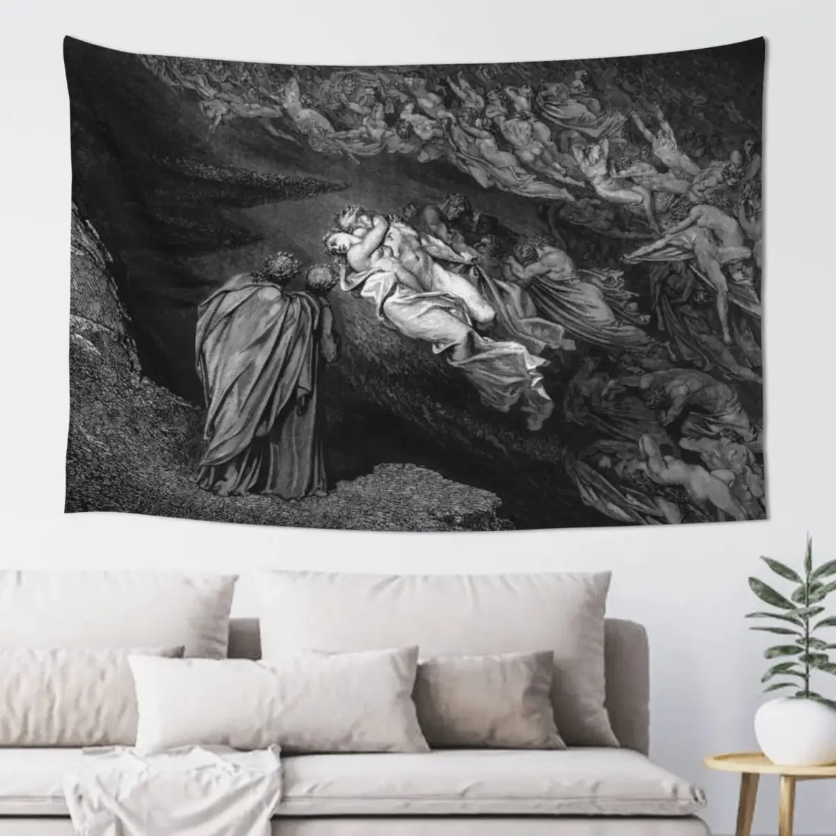 

High Res Gustave Doré Forbidden Love 1860 Tapestry Bedroom Decor Cute Room Decor Kawaii Room Decor Bedrooms Decorations Tapestry