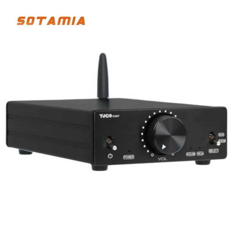 

SOTAMIA TPA3255 Bluetooth усилитель 300 Втx2 QCC3084 PCM5102 USB усилитель стерео цифровой аудио HFII динамик усилитель звука