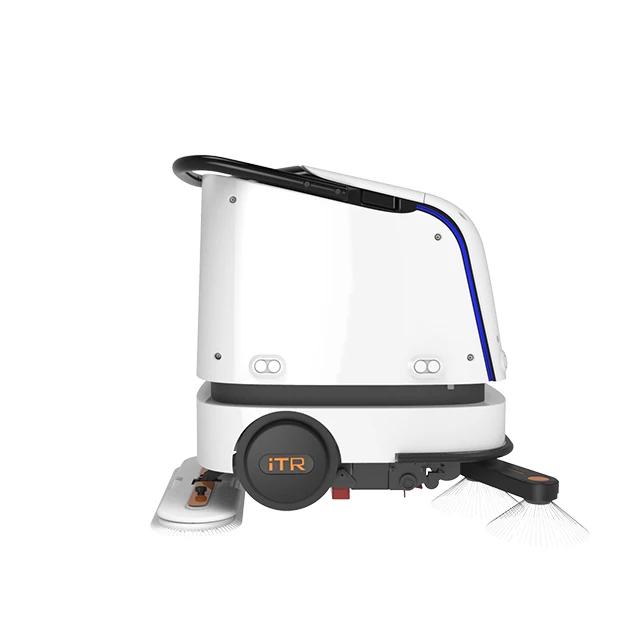 Limpiador de pisos automático para hotel Robot limpiador CE