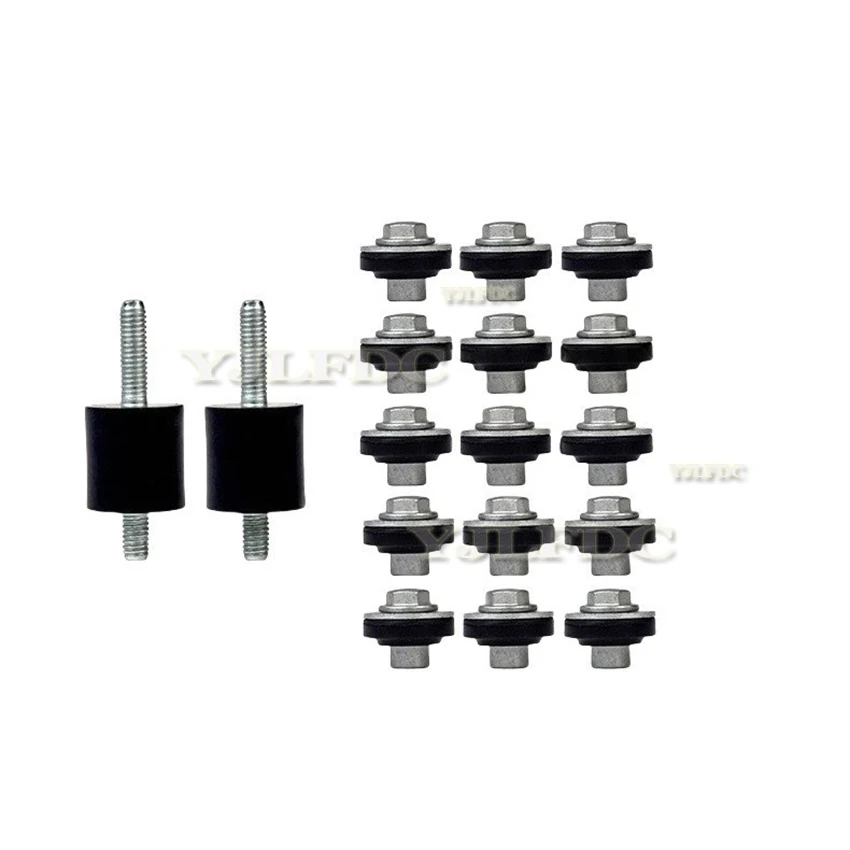 11127512839 11 12 7 512 839 Aluminum Engine Valve Cover W/Gasket &Bolts &Cap For 03-06 BMW M54 E46 325i 330i 525i 325ci X3 Z4 X5