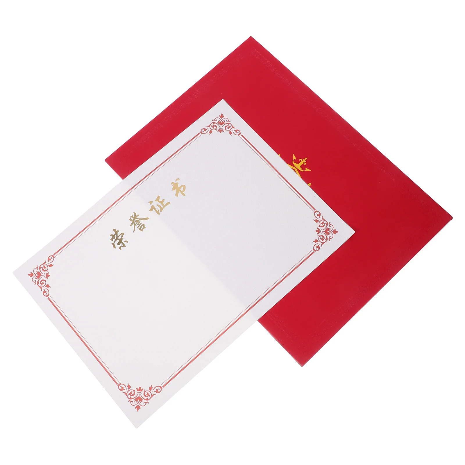 Honor Certificate Holder: Diploma Cover For Graduation Award Ceremony Student Business Competition Certificate