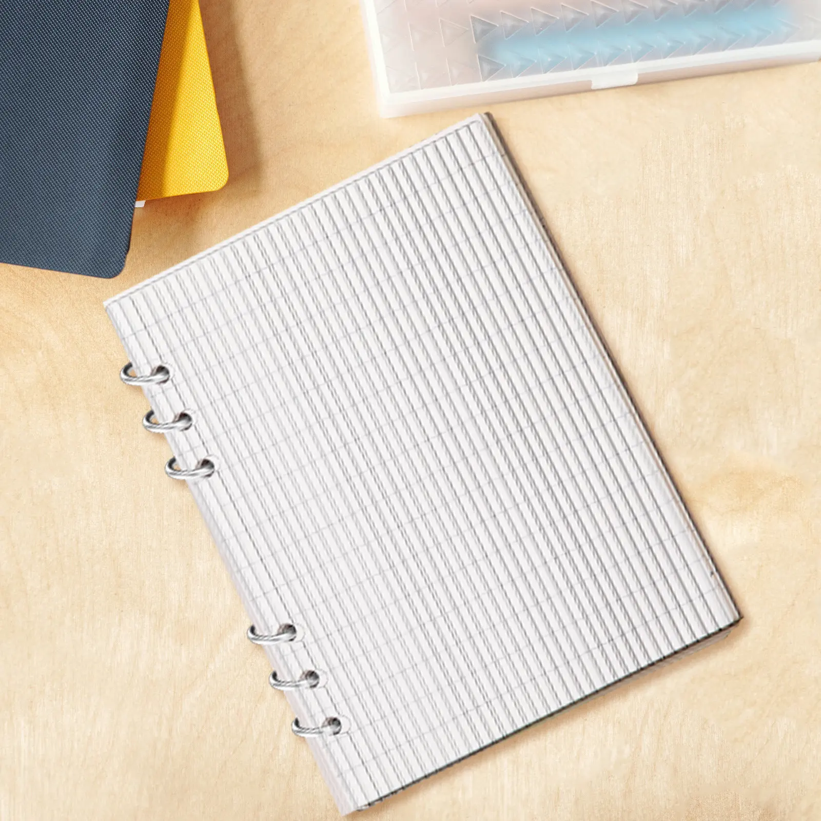 A5 6- Acrylic Binder Cover Notebook Shell Planner Budget Organizer Travel Financial Journal Travel Planner Cover