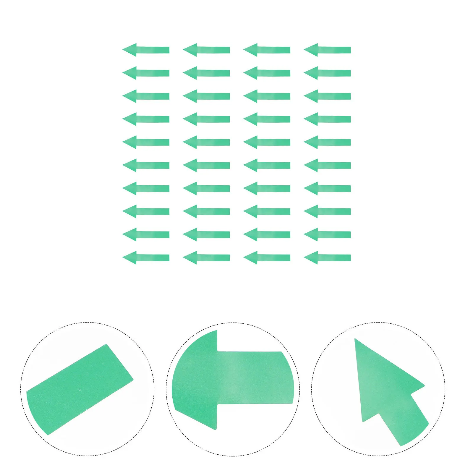 

50 шт., наклейки на наконечники стрел, индикаторы безопасного оборудования, удобные наклейки с маркировкой, повседневная жизнь, использование, ярлыки, переводная марка