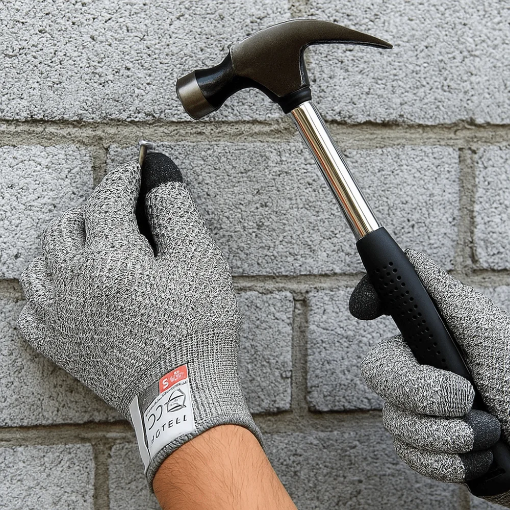 

5-уровневые защитные перчатки против порезов, устойчивые к порезам стеклу перчатки для уничтожения рыбы, профессиональные перчатки для убоя