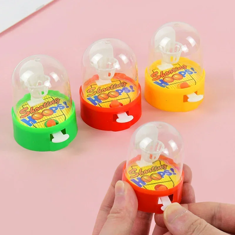 12Pcs Mini Desktop Fingers Basketball Shooting Game Toys Pinata Filler Sport Theme Party Kids Birthday Favors Supplies 2024 New