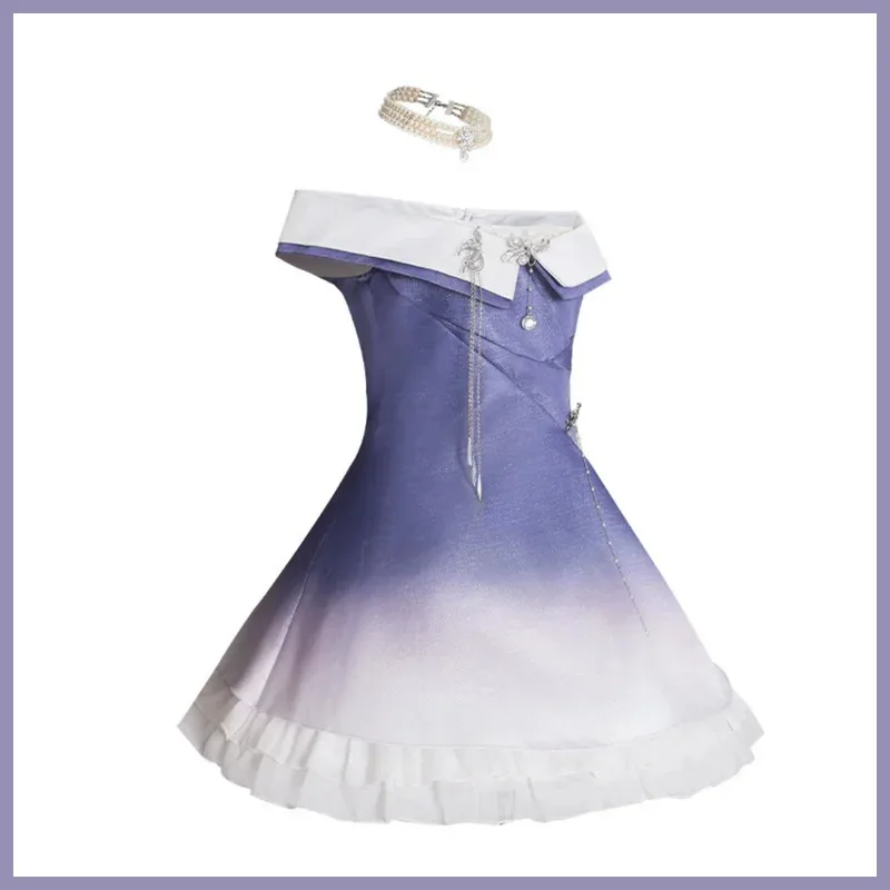 Game Love and Deepspace Miss Hunter Cosplay Costume Mc Player Galactic Circulation Evening Dress Woman Sexy Masked Ball Suitx;2'