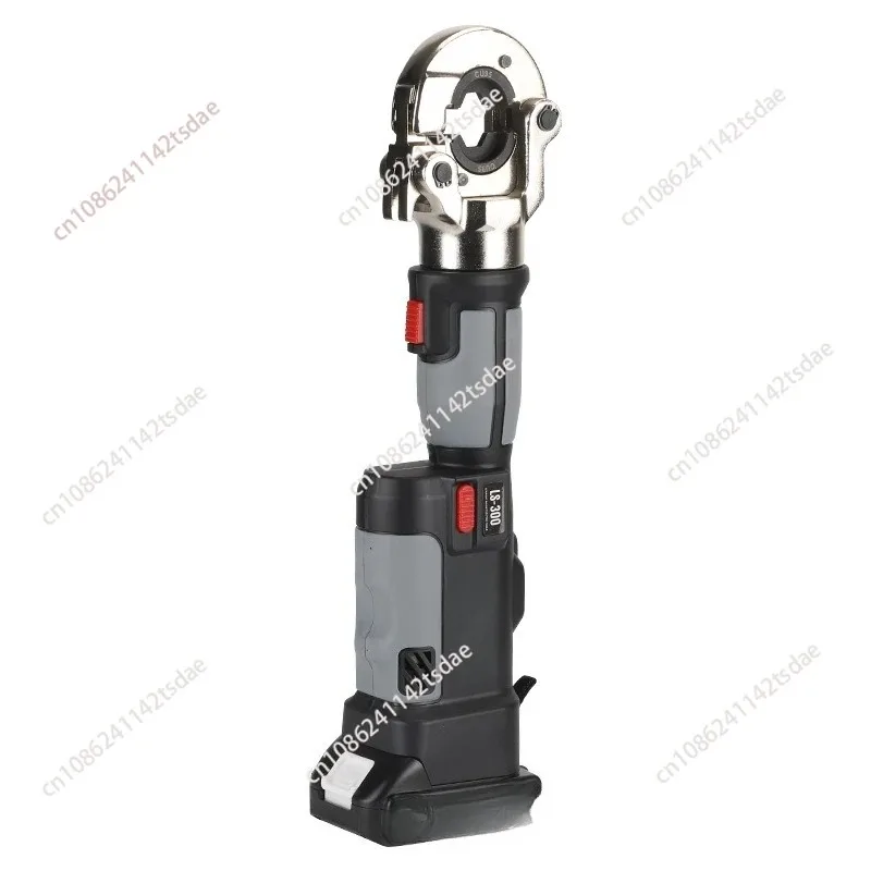 LZ-300 Wireless Fluid Clamp, Portable Cable Terminal Crimping Tool with Battery