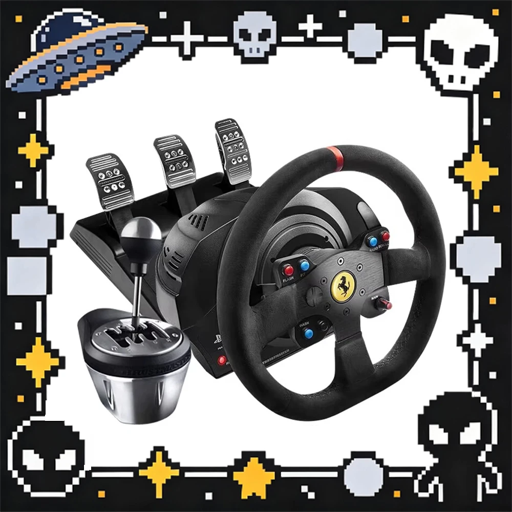 

Игровой руль-симулятор THRUSTMASTER T300RS GT с высокоскоростным бесщеточным сервоприводом, двухдиапазонная система, совместим с ПК