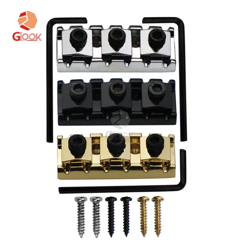 Electric Guitar Double Shaker Lock, String Pillow String Lock String, Guitar Lock with Wrench 42MM Guitar Accessories