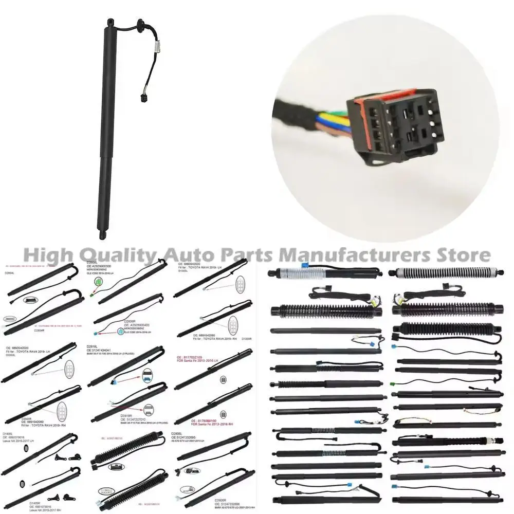 

1 пара газовой пружинной стойки автомобиля, автоматический открыватель багажника, электрическая задняя дверь для Volvo XC40 2018 2021 левый правый OE 32296296 32296297