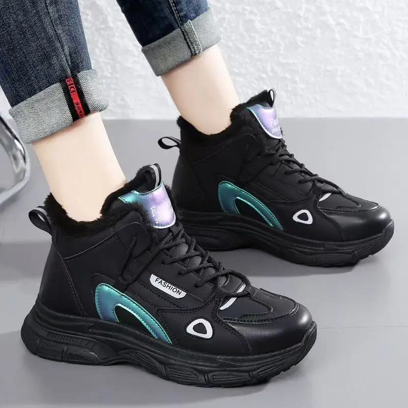 Womens Sports Shoes Hot Sale of The Season Autumn Winter New  Anti-slip Soft Bottom Dad Shoes  Fashion Comfortable Loafers Women