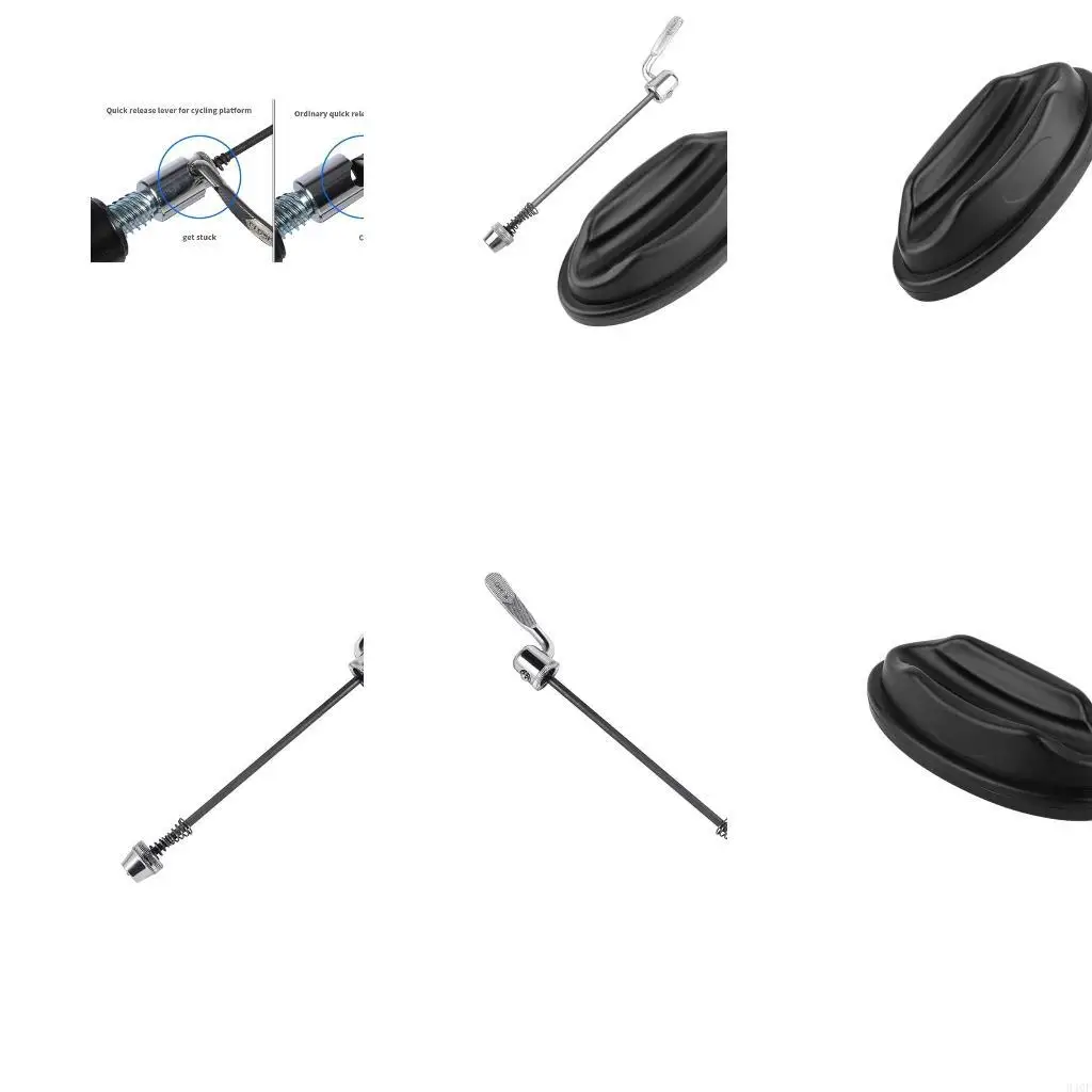 

340F High Strengths Skewer Cycling Bike Front Rear Lever Bike Trainer Skewer for Trainers and Daily Cycling