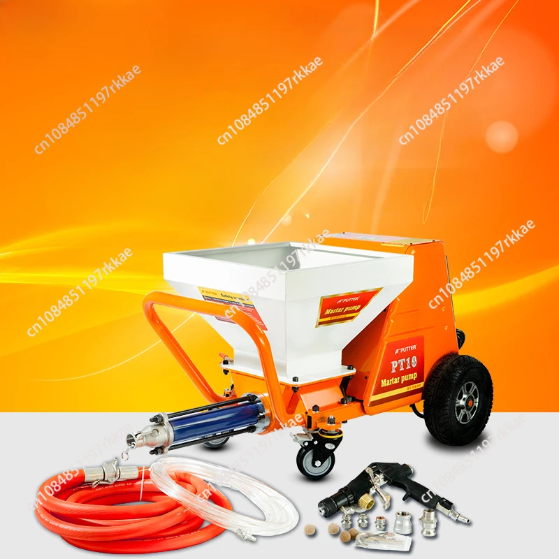 Exterior Wall Automatic Fire Retardant Coating with Particles Household Suncha Small Multi-Function Spraying Machine