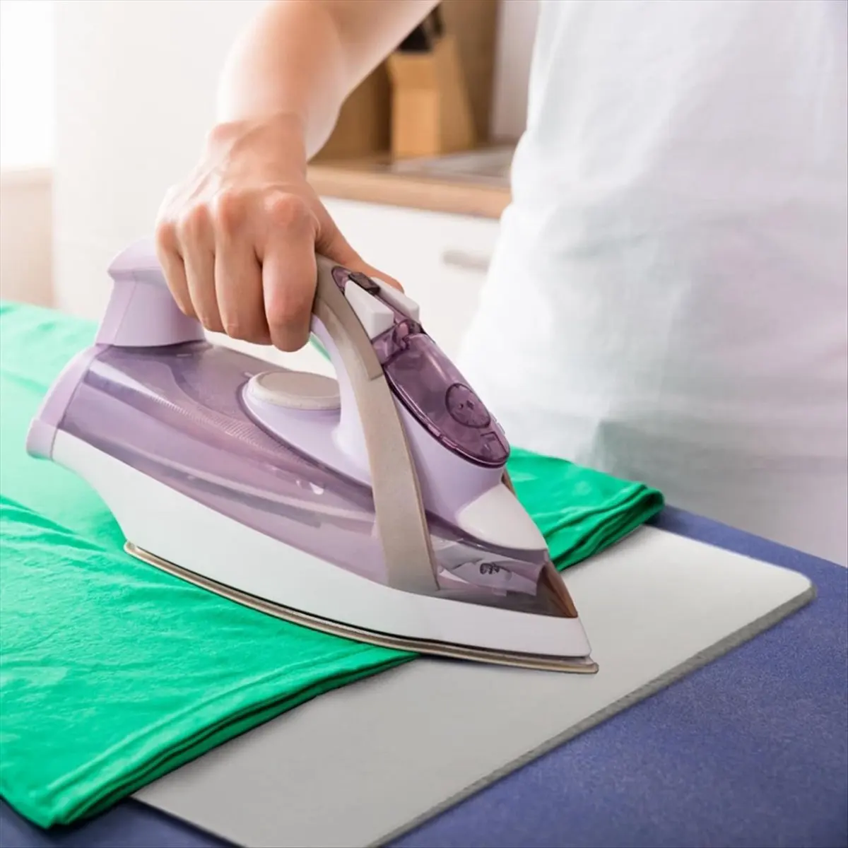2 Pack Silicone Heat-Press Mat 15 X 12 Inch, Heat-Press Pad 0.3inch Thickness, Double Sides Silicone Pressing Pad