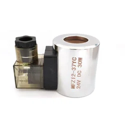 Hydraulic Solenoid Valve Coil MFZ12-37YC 24V Hole Diameter 23MM Height 51MM