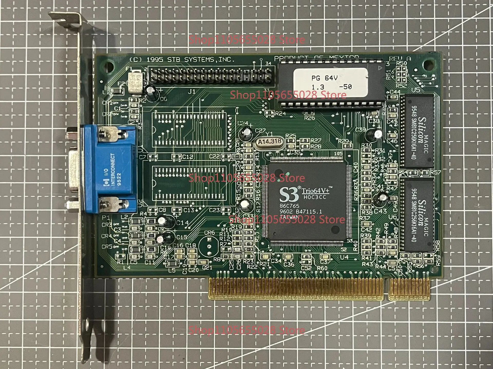 scheda-grafica-industriale-stb-pg-64v-antica-scheda-grafica-per-controllo-industriale-con-core-di-visualizzazione-765-e-1mb-di-memoria-video