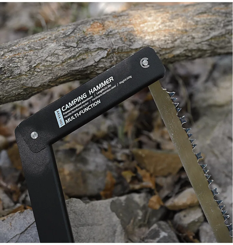 

Outdoor portable saw aluminum alloy camping multifunctional saw camping BC ultra light handheld cutting foldable saw