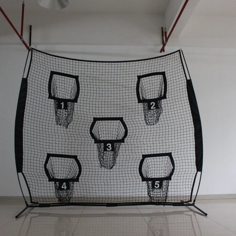 Portable Baseball Batting Net Outdoors Stable Baseball Rebound Net Durable Sturdy Baseballs Nets Professional Sports Equipment