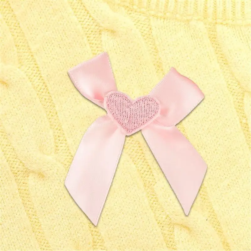 20pcs gisted color gelsed 컬러 보우 노트 아플리케 패치를위한 공급 공예품 h7ef