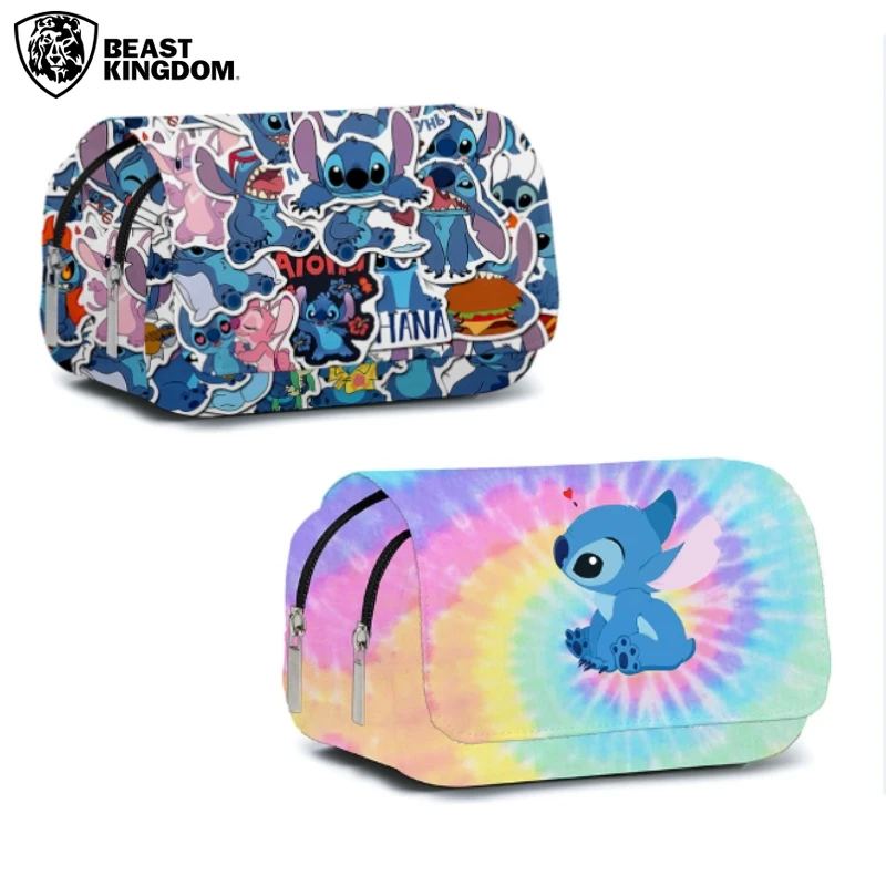 حقيبة أقلام رصاص بسعة كبيرة ، حقائب أنيمي لطيفة ، حقيبة قلم رفرف مطبوعة بالكامل ، صندوق قرطاسية كرتوني ، حقيبة مدرسية