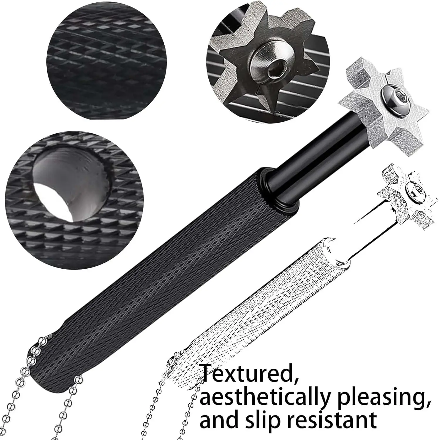 مبراة نادي الغولف أداة شحذ نادي الغولف مبراة نادي الغولف رئيس إسفين قوي سبيكة إسفين شحذ قطع 6 ألوان #1