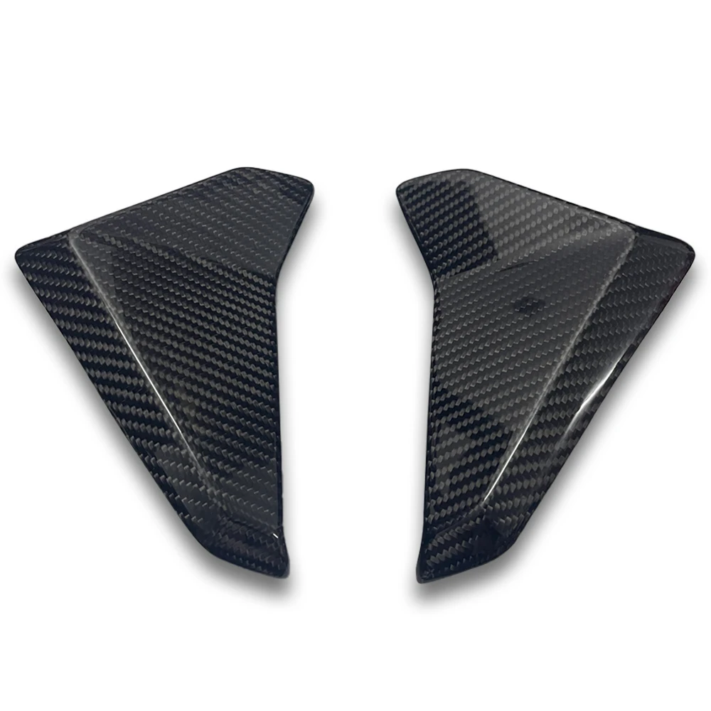 For Triumph Street Triple 765RS 23+ Carbon fiber radiator outer panel decorative slider motorcycle accessory decorative cover