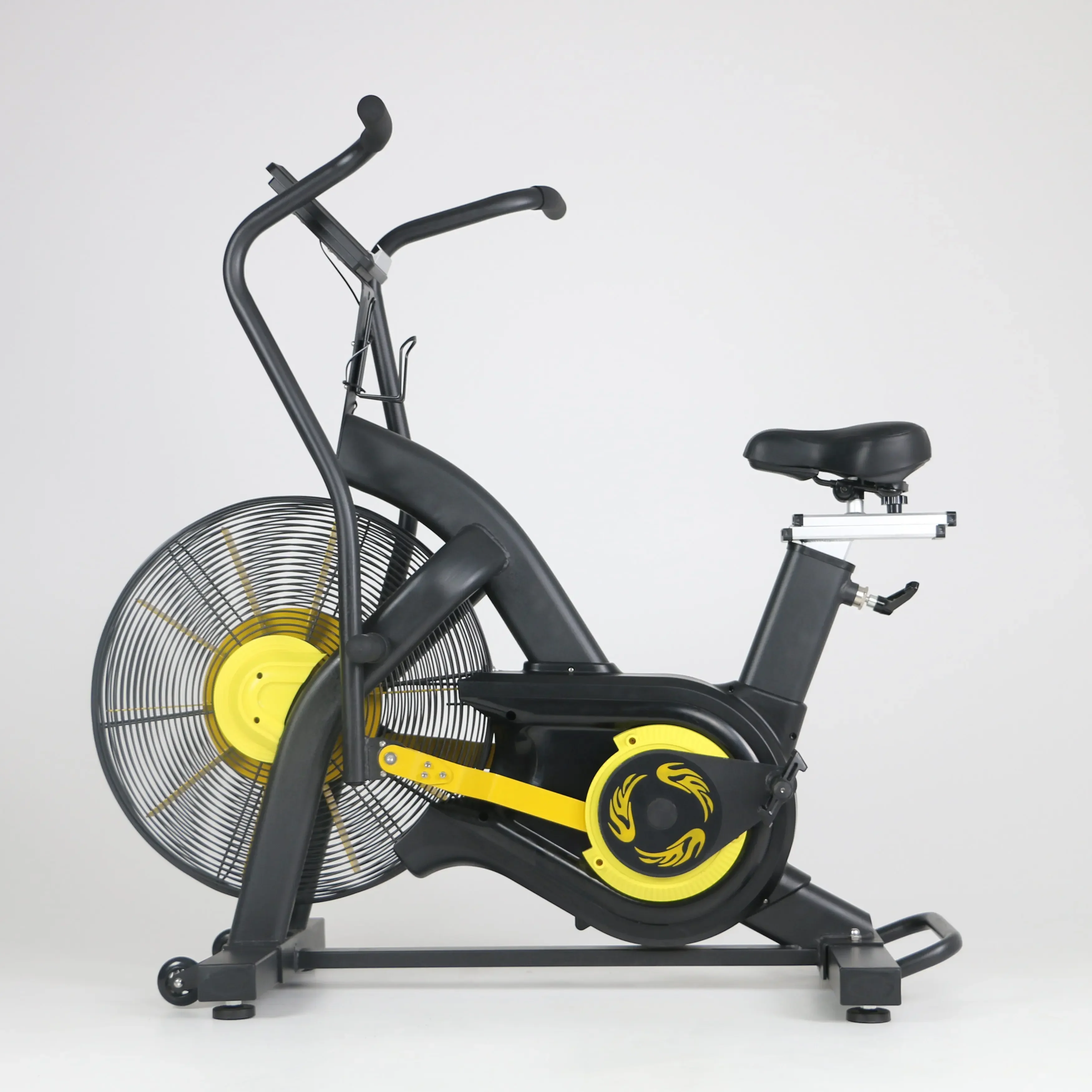 Air Bike,Professional Gym Equipment Fitness Alloy Pedals Air Bicycles Exercise Spinning Air Bike