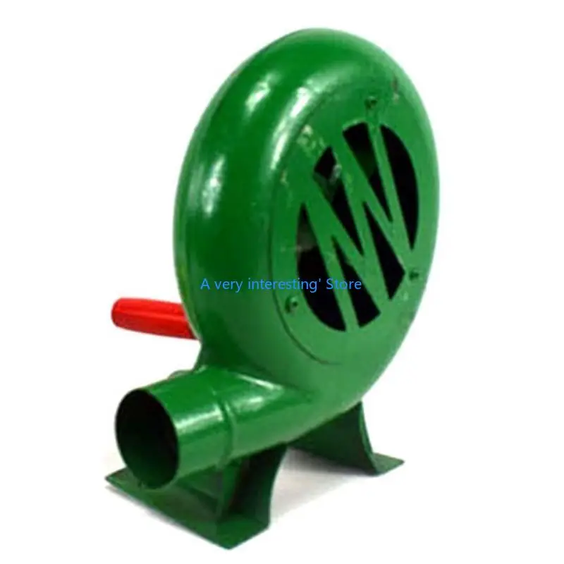

Outdoor Cooking BBQ Fan Air Blower For Barbecue Bellows Hand Crank Tool U6XC