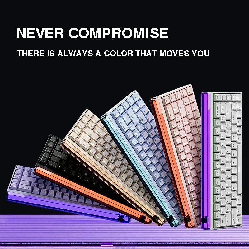 MADLIONS NANO68 HE Quick Trigger Keyboard Wired Keyboard Hall Effect Pad 8000 Hz Polling Rate  Adjustable Driver Keyboard