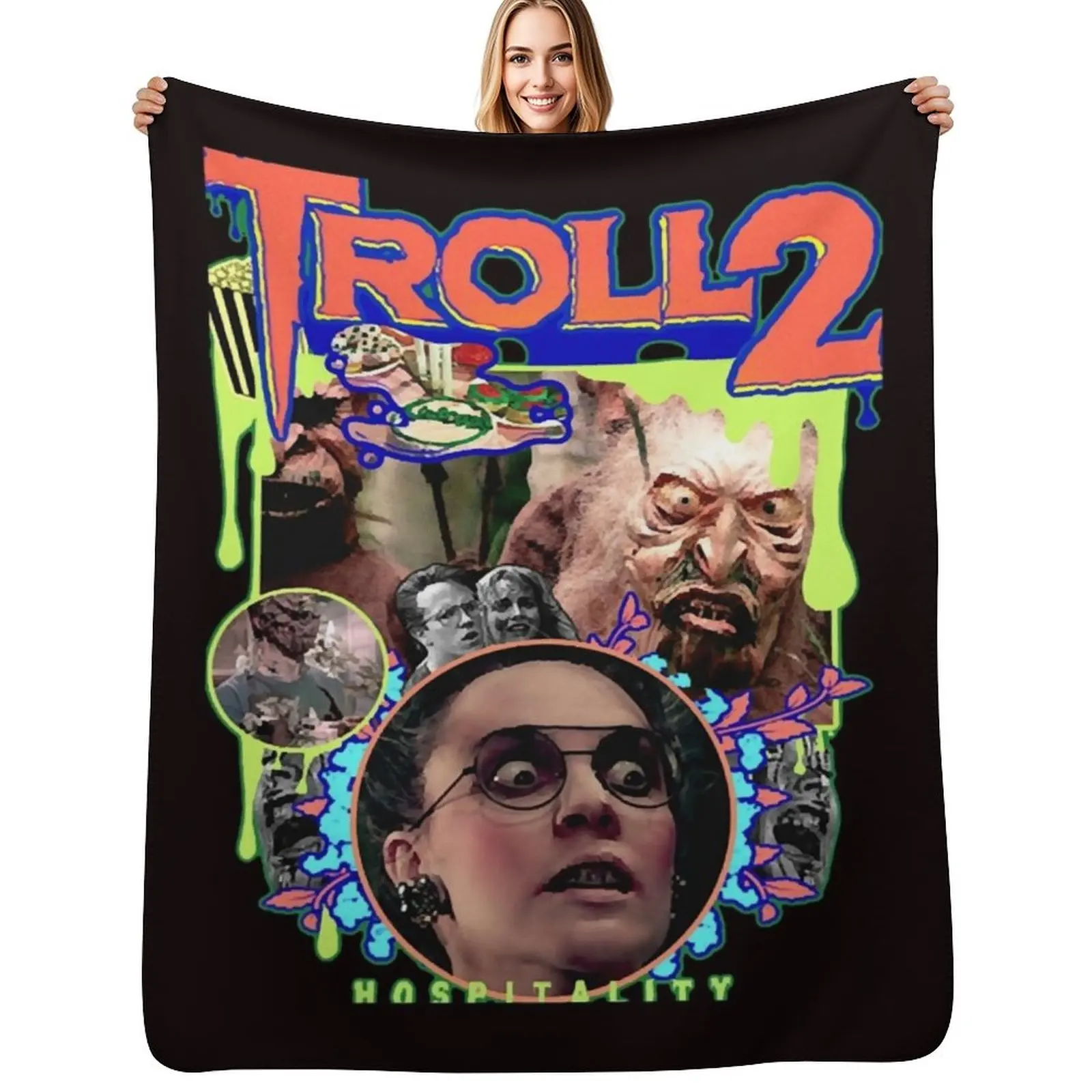 Troll 2 Throw Blanket Versatile Cozy Throw Blanket for All Occasions