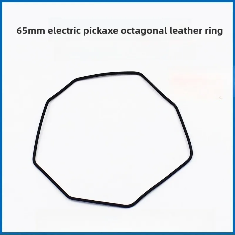 Octagonal Rubber Gasket Seal for 65 85 Electric Demolition Hammer, Power Tool Oil-Resistant Wear-Resistant Replacement Part