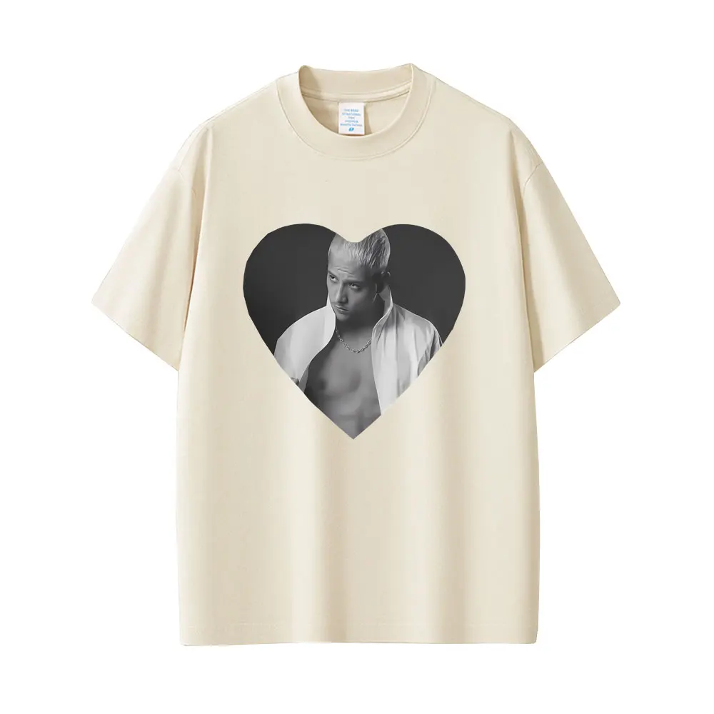 I Love Plk Polak Graphic T-shirt Men Women Fashion Pop Music Streetwear Male Casual Cotton T Shirts Unisex Vintage Hip Hop Tees