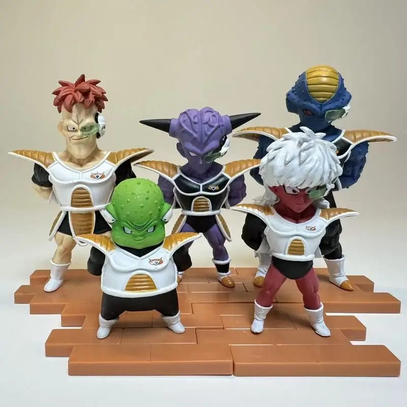 

Dragon Ball Z Anime Figure Ginyu Force Figures Ginyu Recoom Jeice Burter Guldo Gk Action Figurine Pvc Models Statue Toys Gift