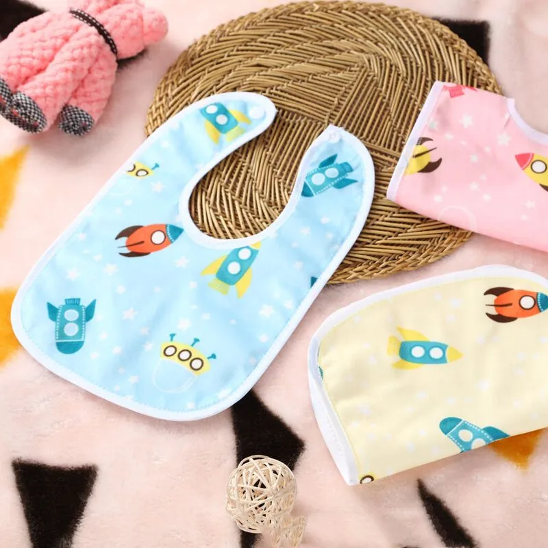 5pc Baby Cotton High Quality Babadores Burp Saliva Towel Cartoon Bibs Bandana Waterproof Boys Girls Accessories Clothing