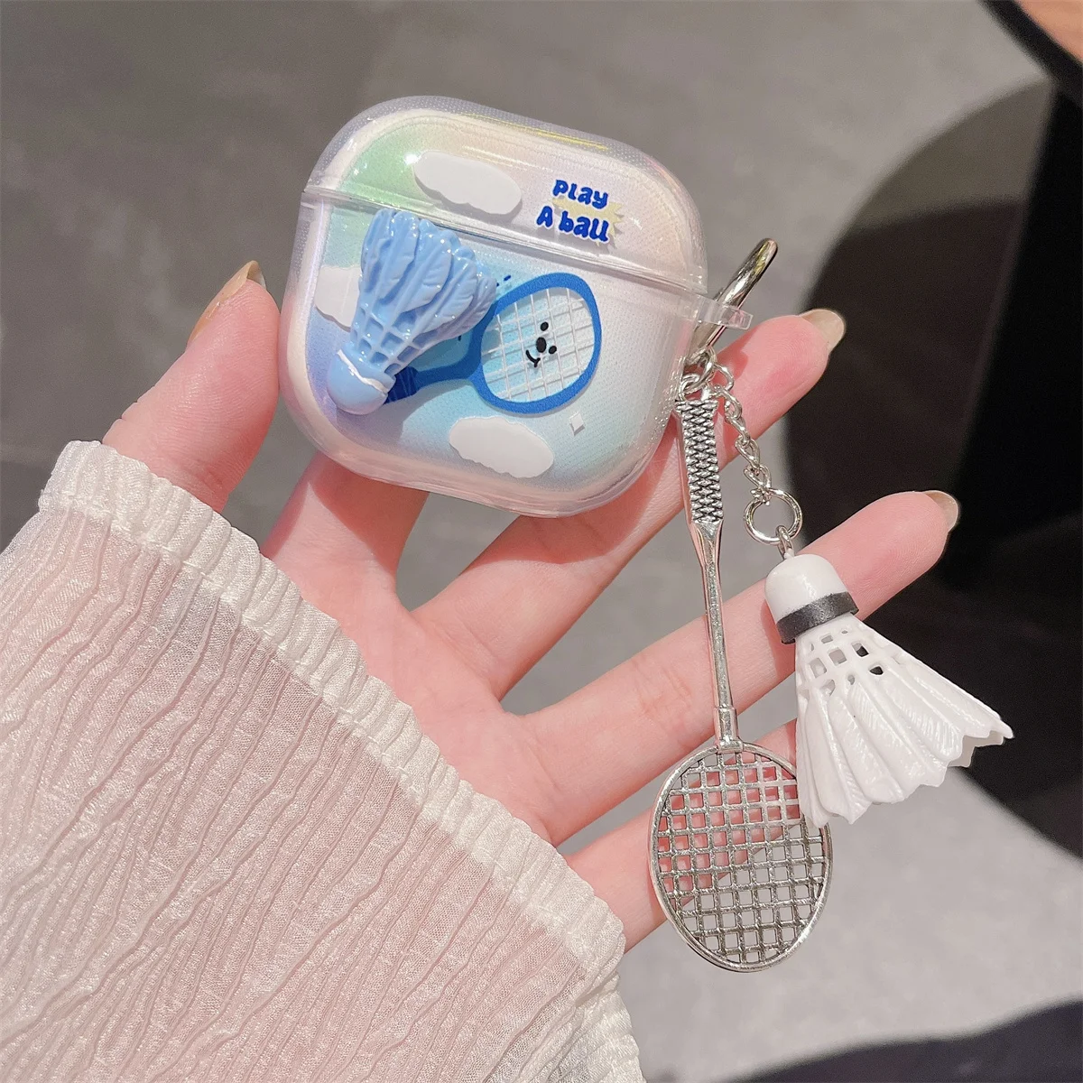 Cartoon KT Case Cover For AirPods Pro 3 Transparent Flower Wireless Bluetooth headphones Case For AirPods 4 Protective Cover - Image 5