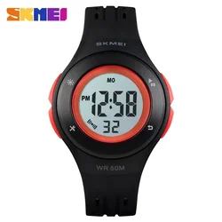 Skmei LED Sport Style Children Watches Boy Girl Fashion Digital Watch 5Bar Waterproof Watch Montre Enfant Kids Watch 1455