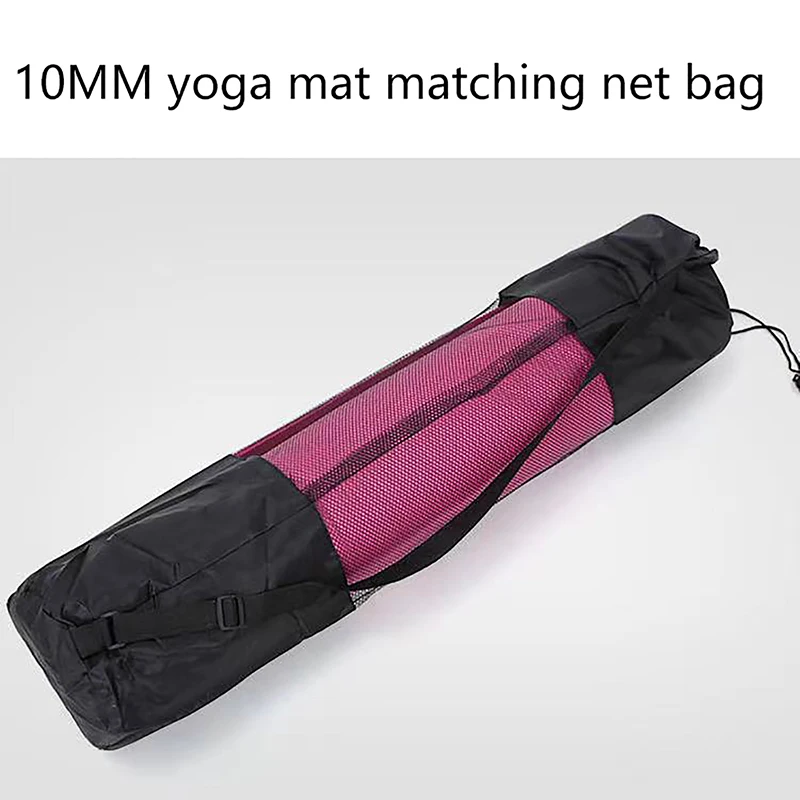 Yoga Mat Mesh Bag Thickened Oxford Cloth Pocket Yoga Mat Mesh Bag Backpack Convenient Mesh Yoga Mat Storage Home Fitness Bag