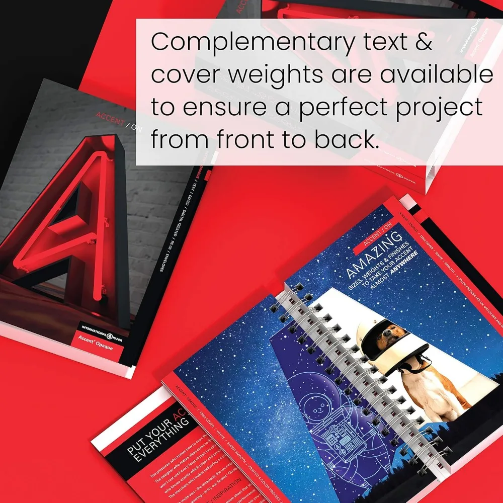 프리미엄 헤비웨이트 8.5 x 11 불투명 백색 카드지, 80lb, 216gsm - 2000매 (8권) - 매우 매끄러운, 전문가용