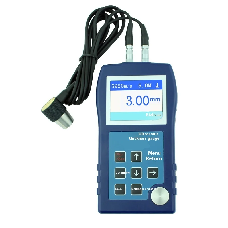 2026 TT100/TT110 Ultrasonic Thickness Gauge Measures Wall Thickness on Plate & Pipe for Plastic Steel & ABS M