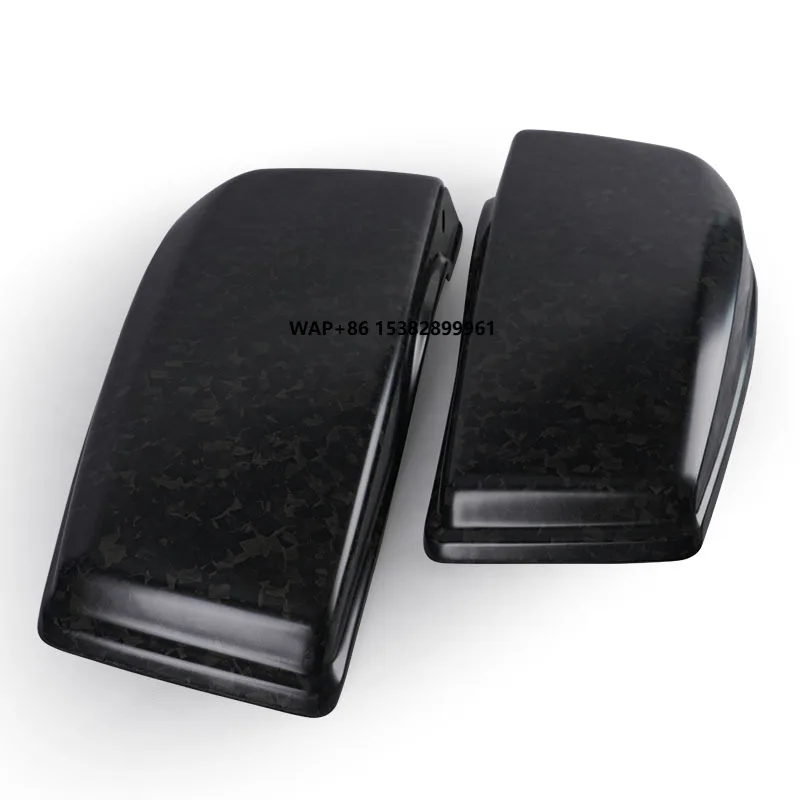 

Motorcycle Side Box Top Cover Audio Model Carbon Fiber Forged Carbon Matte Fit for Harley Touring CVO Street Glide 2023-2025
