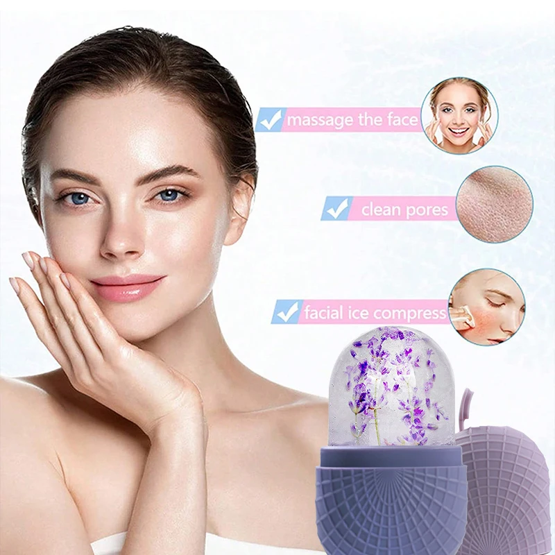 Facial Skin Care Tray Ice Tray Deep Cleansing Blackhead Remover Shovel Skin Beard 0.25mm Needle Micro Facial Roller Tool Set