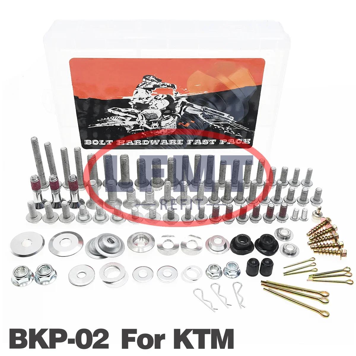 Motorcycle screw Hardware Bolt Full Plastics Fastener Kit For HONDA CR CRF 125 150 250 R X RX CRF250R 450R 250RX 450RX Dirt Bike - view 5