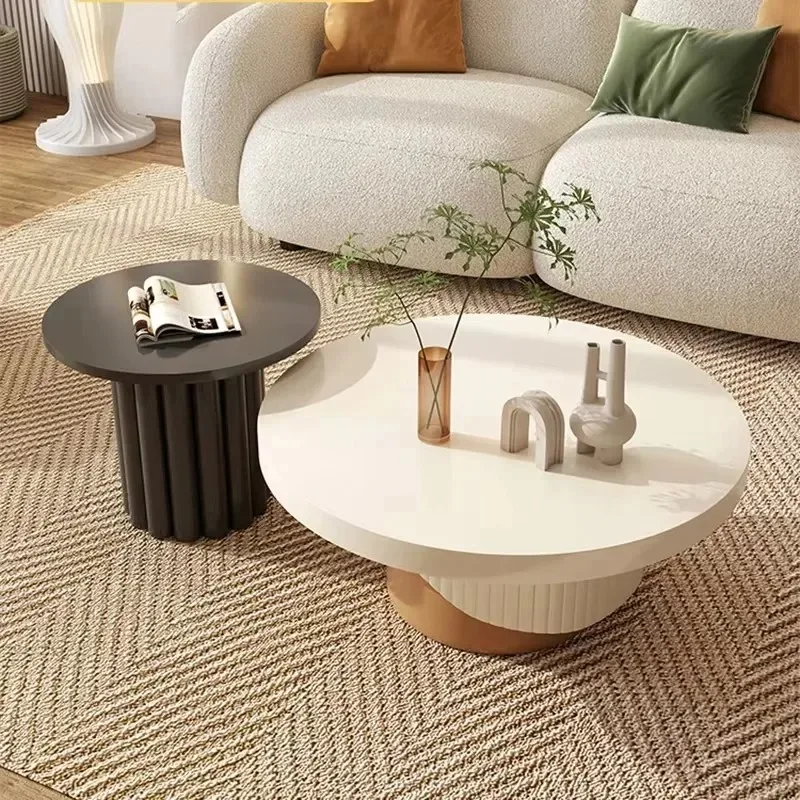 Creative Modern Coffee Table Glamour Luxury Minimalist Glam Safe Coffee Tables Accent Unique Mesas Bajas Space Saving Furniture