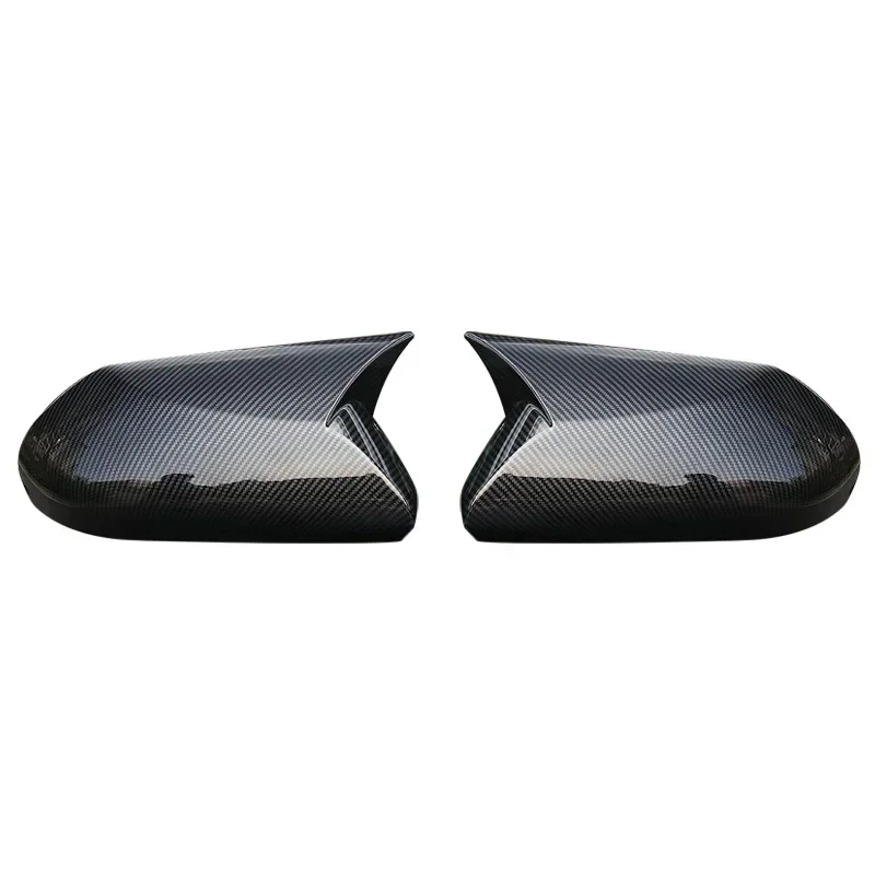 For Toyota CHR IZOA 2017-2023 ,C-HR black carbon fiber rearview mirror cover replacement buckle 2019 2020 2021 2022 2018
