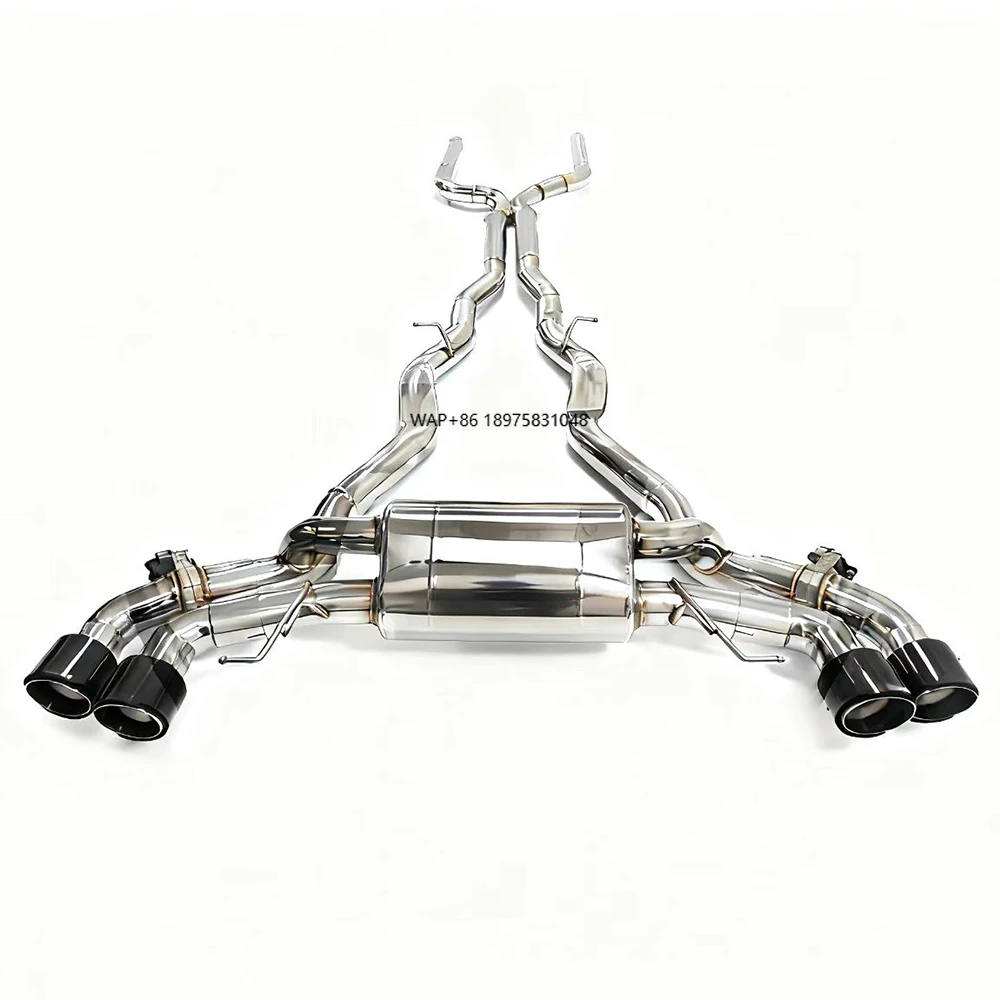 

GDR Stainless Steel 5MM Thickness Mirror Polished Valvetronic Valved Exhaust Tip for M2 F80 M3 M4 M5 F82 F87 F90 G80 G82