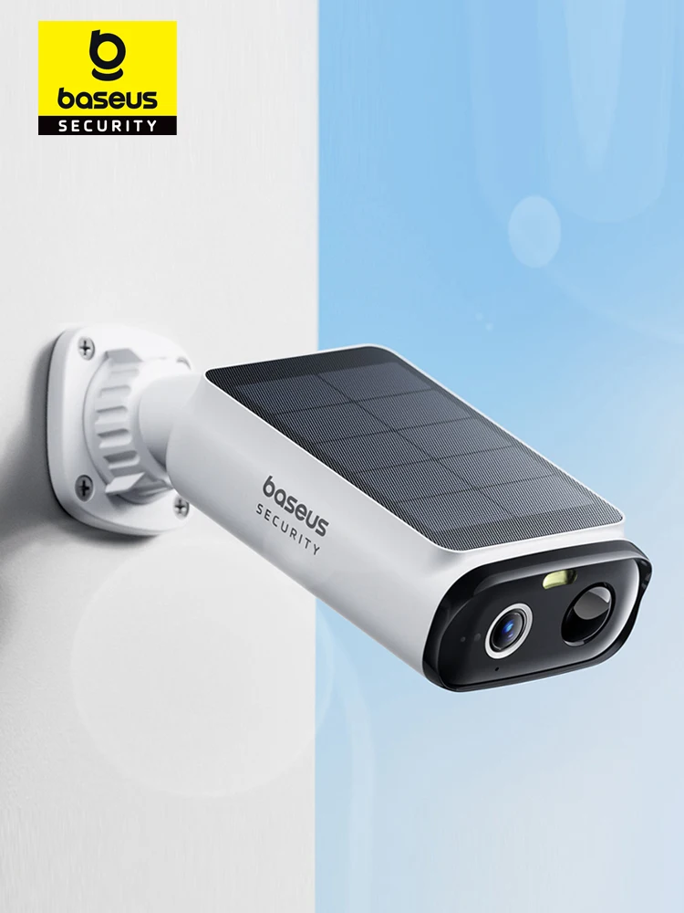 Baseus Security S1 Lite Zonne-beveiligingscamera Draadloze buitencamera Continu vermogen 2K-resolutie 135 ° FOV IP67 Wifi-camera - afbeelding 2